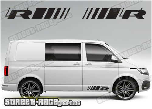 VW transporter stickers 067