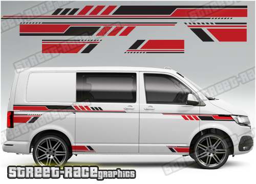 VW transporter stickers 070