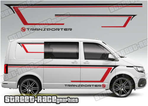 VW transporter stickers 072
