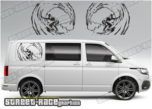 VW transporter stickers 073