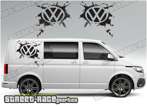 VW transporter stickers 076