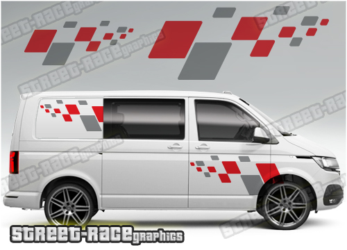 VW transporter stickers 080