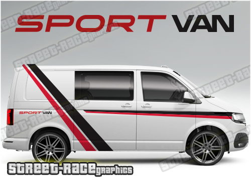 VW transporter stickers 082