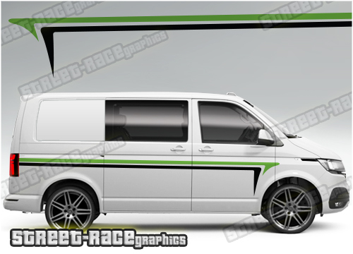 VW transporter stickers 084
