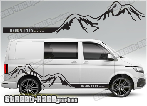 VW transporter stickers 086