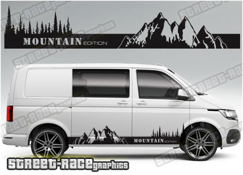 VW transporter stickers 090