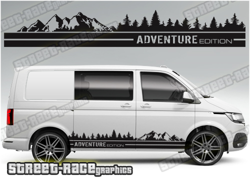 VW transporter stickers 091