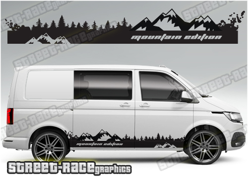 VW transporter stickers 094