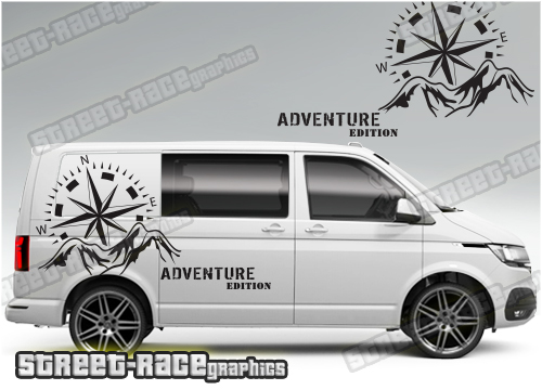 VW transporter stickers 096