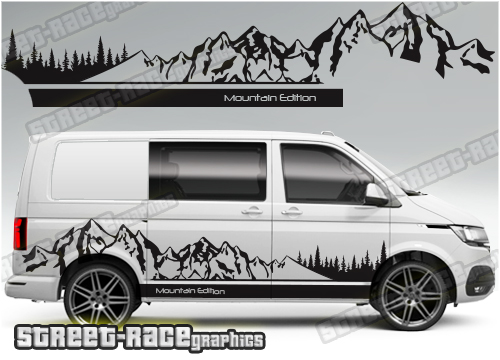 VW transporter stickers 098