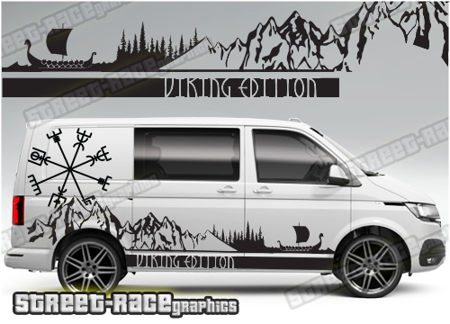 VW transporter stickers 099 - VIKING