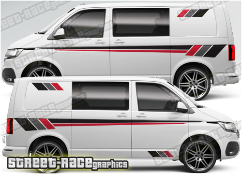 VW transporter stickers 101