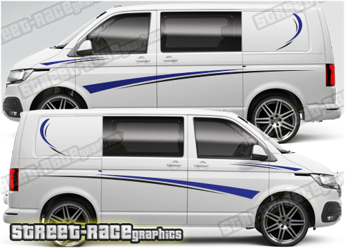 VW transporter stickers 109
