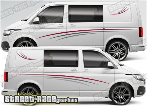 VW transporter stickers 110