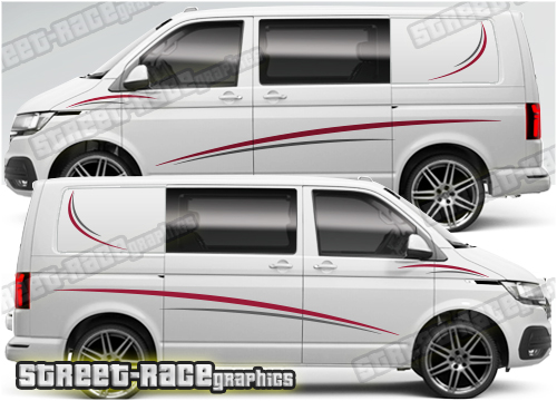 VW transporter stickers 111