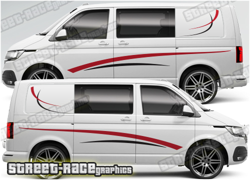 VW transporter stickers 112