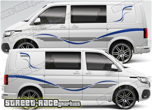 VW transporter stickers 113