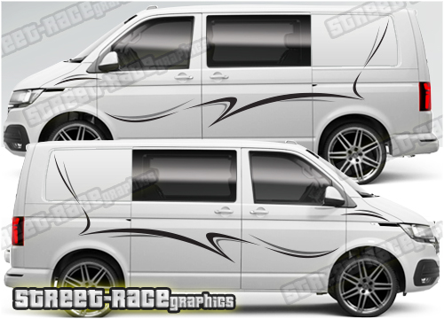 VW transporter stickers 114