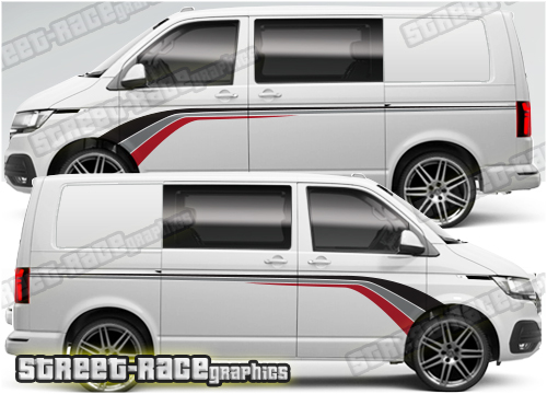 VW transporter stickers 116