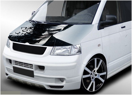 110 - VW Transporter bonnet wrap (Joker)