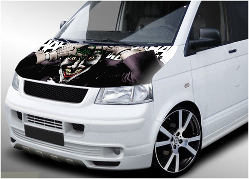 126 - VW Transporter bonnet wrap (Joker)
