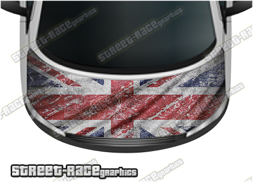 704 - VW Transporter bonnet wrap (Union Jack Flag)