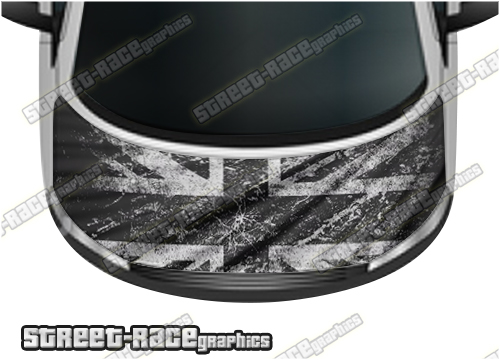 705 - VW Transporter bonnet wrap (Union Jack Flag)