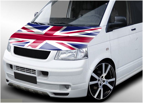 706 - VW Transporter bonnet wrap (Union Jack)