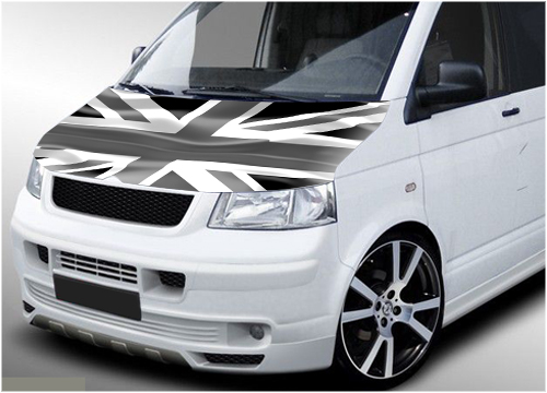 707 - VW Transporter bonnet wrap (Union Jack)