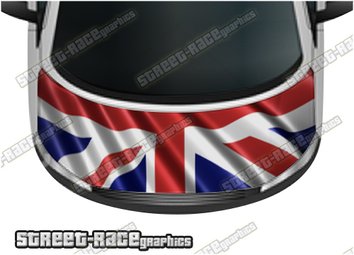 713 - VW Transporter bonnet wrap (Union Jack)