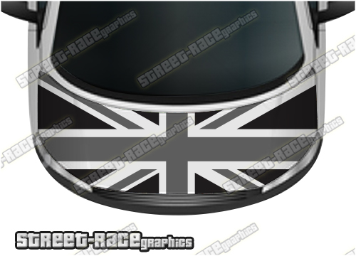722 - VW Transporter bonnet wrap (Union Jack)