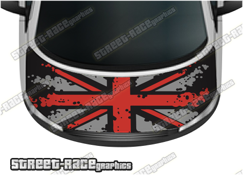 725 - VW Transporter bonnet wrap (Union Jack)