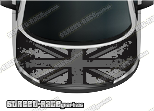 726 - VW Transporter bonnet wrap (Union Jack)
