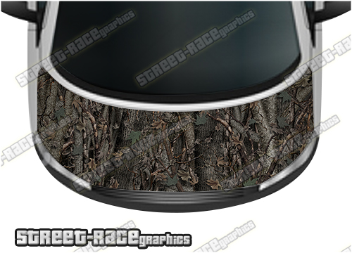 804 - VW Transporter bonnet wrap (Camouflage)