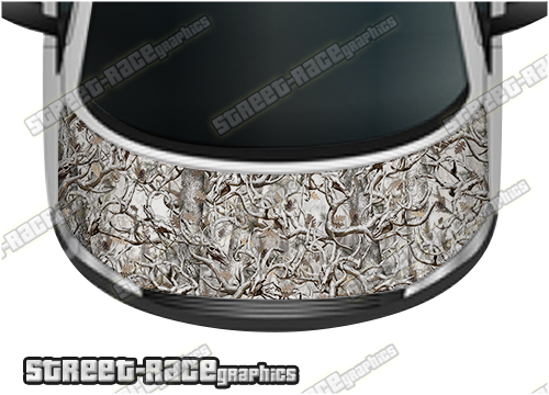 807 - VW Transporter bonnet wrap (Camouflage)