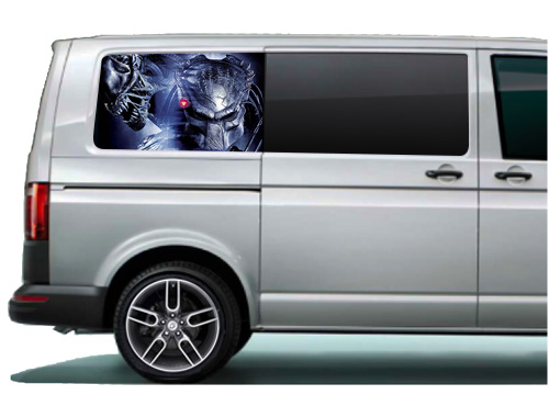 113 - VW Transporter T5 SWB rear panel 