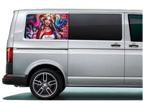 122 - VW Transporter T5 SWB rear panel 