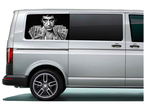 125 - VW Transporter T5 SWB rear panel 