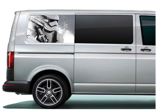 127 - VW Transporter T5 SWB rear panel 