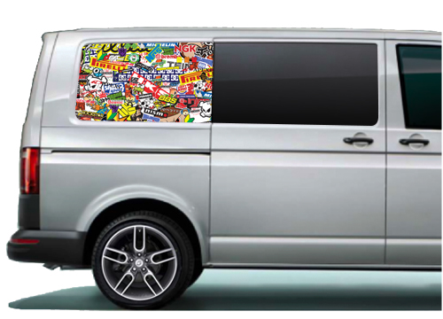 901 - VW Transporter T5 SWB rear panel 