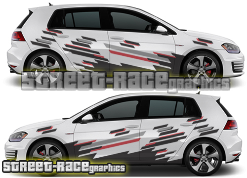 Volkswagen Golf rally 003 graphics