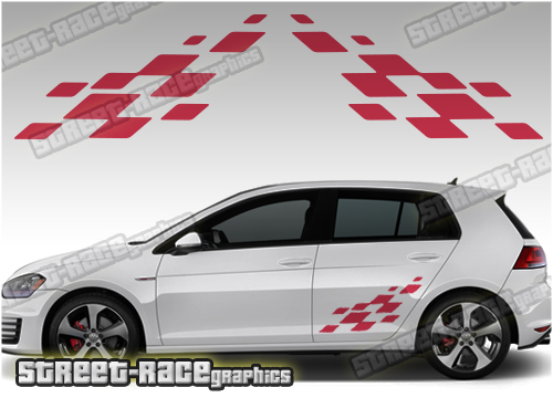 VW Golf stickers 059