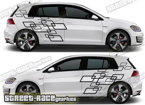 VW Golf stickers 060