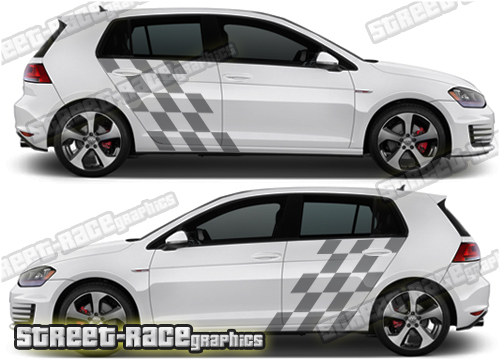 VW Golf stickers 063