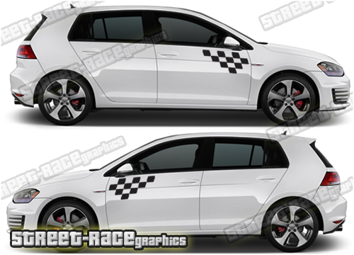 VW Golf stickers 068