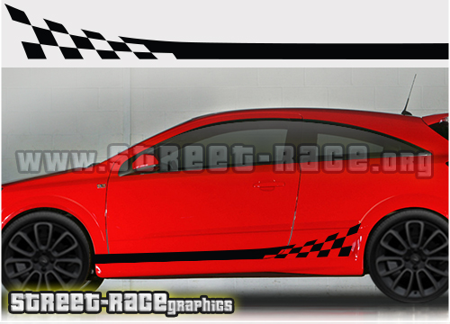 Vauxhall Opel racing stripes 007