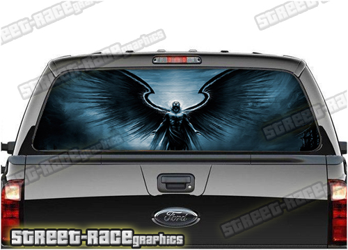 201 - Rear window perforated graphic - Angel