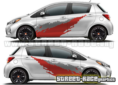 Toyota Yaris rally graphics 016
