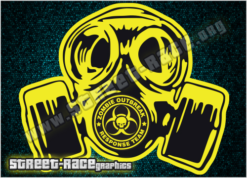 ZMB07 - Zombie Outbreak Response Team Gas Mask