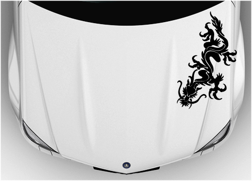 Bonnet dragon sticker 001